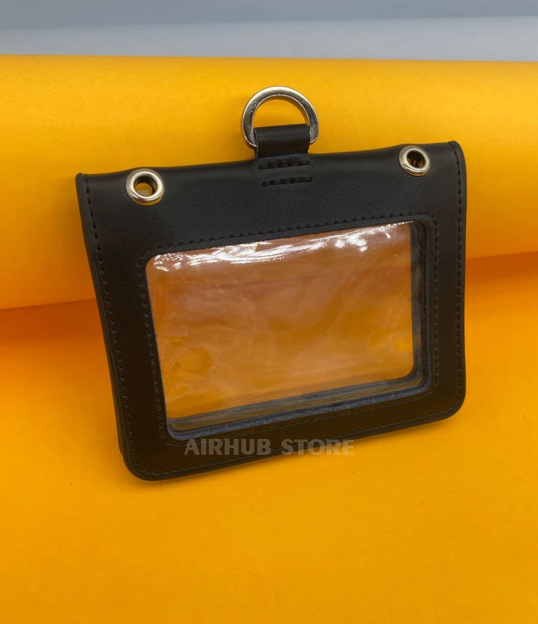 Horizontal badge holder