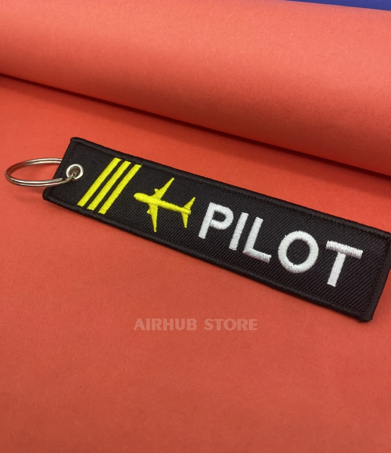 Pilot Fly Safe Keychain