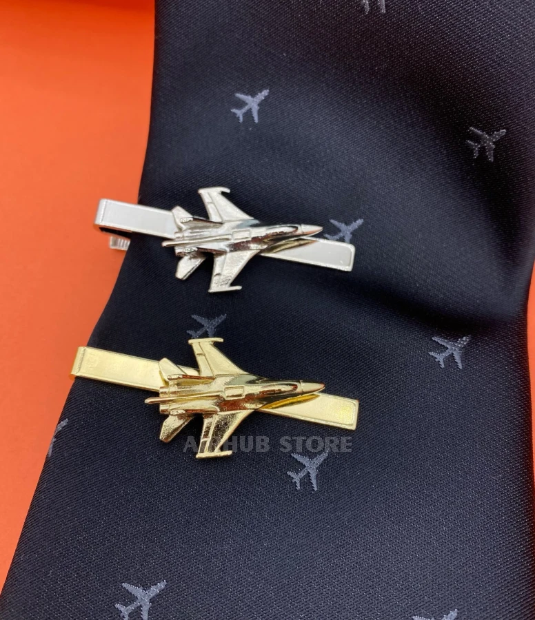 SU-27 Flanker tie clip