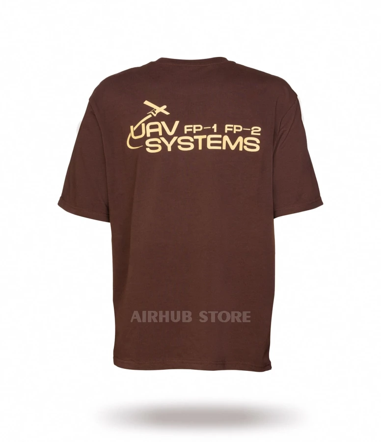UAV systems FP-1 FP-2 T-Shirt Brown
