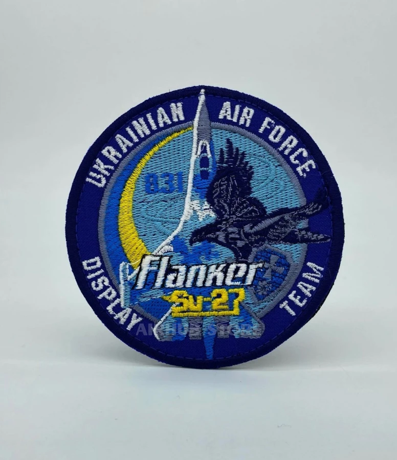 Нашивка Су-27 Flanker Display Team Ukrainian Air Force