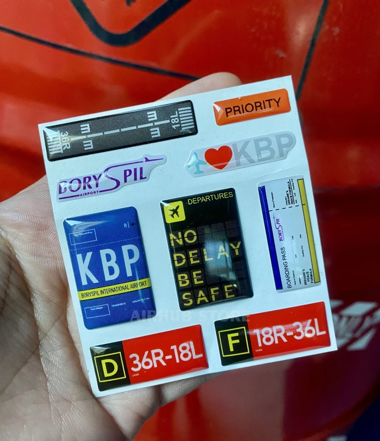 Boryspil Airport Sticker pack