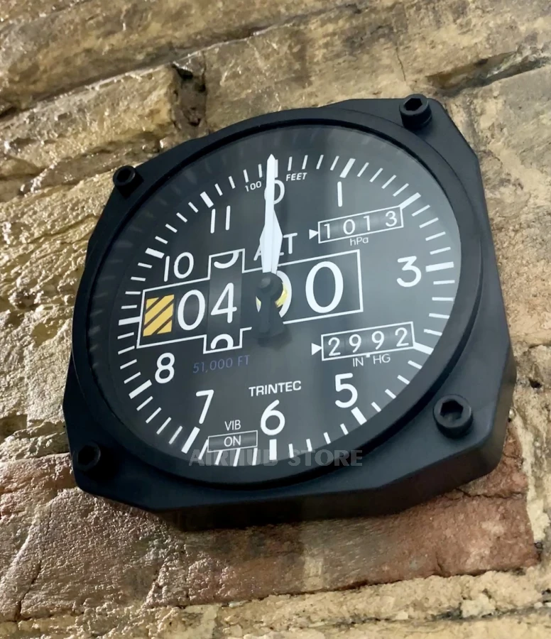 Modern Altimeter Clock