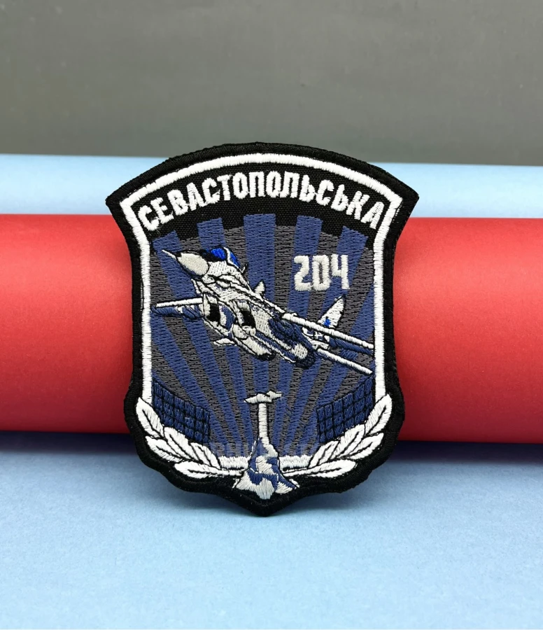 Нашивка Міг-29 щит Севастополь 204