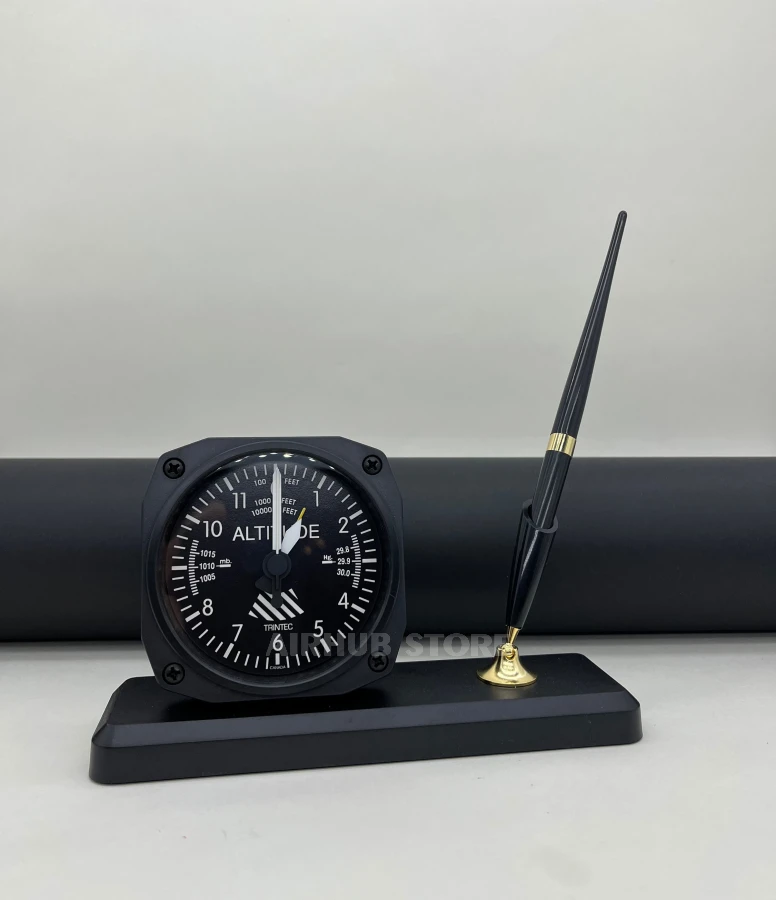 Classic Altimeter Desk Pen Set