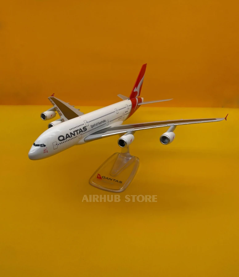 Aircraft Model Airbus A380 Qantas 1:250