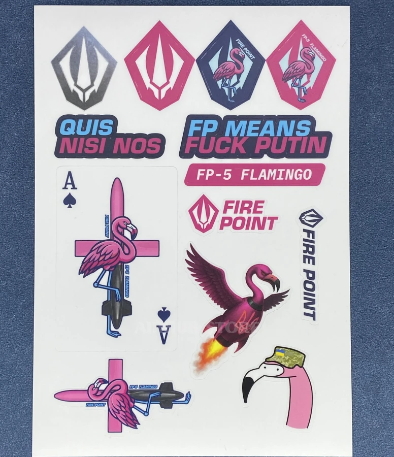 Fire Point Sticker Pack logo and FP-5