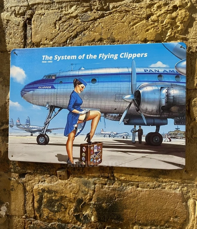 The System of the Flying Clippers metal Poster