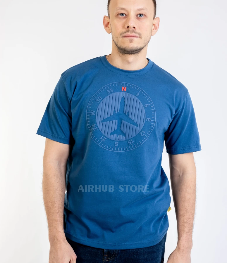 T-shirt Course blue