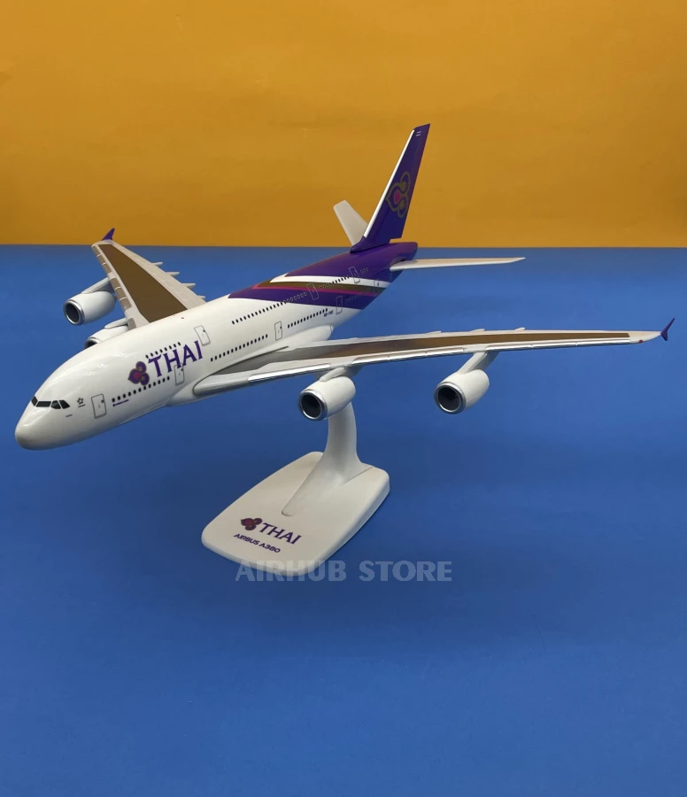 Aircraft Model Airbus A380 Thai Airways 1:250