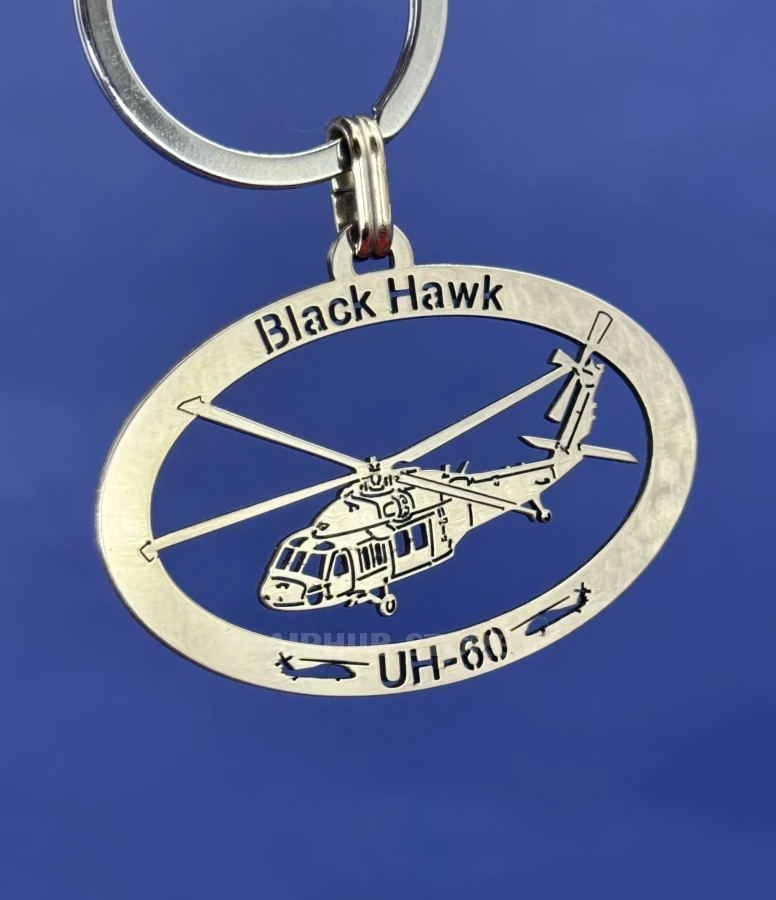 UH-60 Black Hawk Keychain